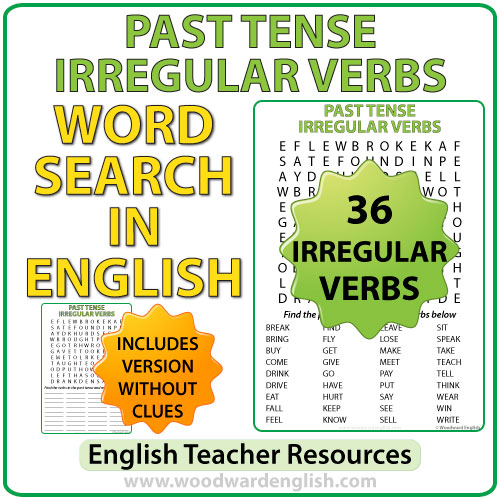 irregular past tense verbs enlgish