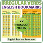 Irregular Verbs in English – Bookmarks | Woodward English